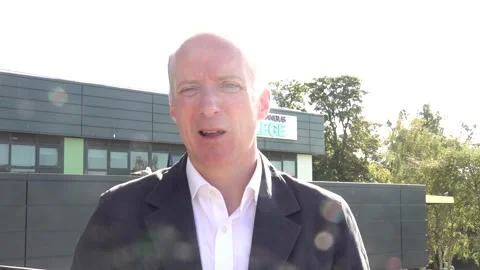 Michael Marra against Holyrood Independence debate  Stock Footage 346061867