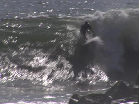 Michael powell good wave Stock Footage 8601470