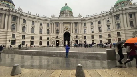 Michaelerplatz in Vienna Stock Footage 231616894