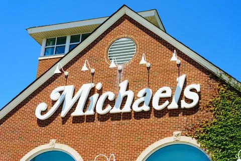Michaels Store Logo Stock Photos