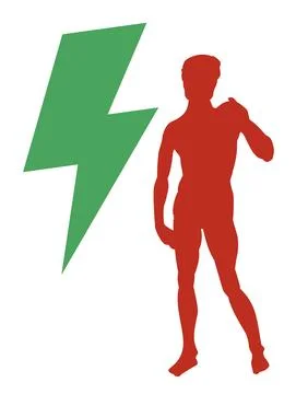 Michelangelos david Stock Illustration