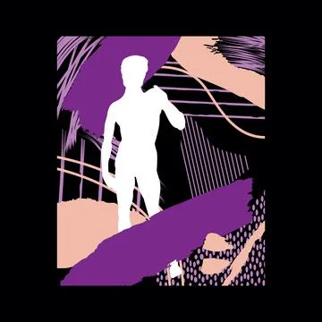Michelangelos david Stock Illustration