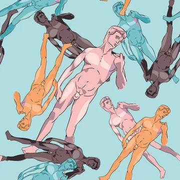 Michelangelos david Stock Illustration