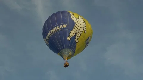 Michelin balloon Vídeo Stock 53500547