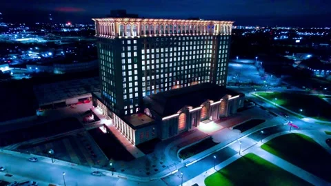 Michigan Central Station Stock Footage 262924414