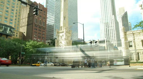 Michigan &amp; Chicago Stock-Footage 191448