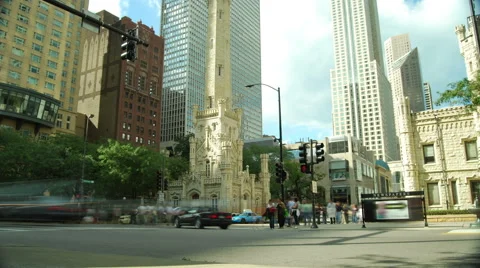 Michigan &amp; Chicago Stock Footage 46631606