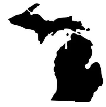 Michigan Stock Illustration