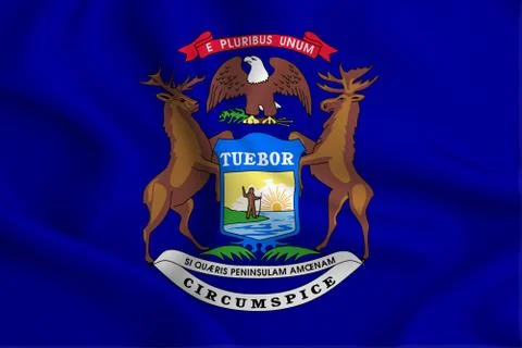 Michigan Stock Illustration
