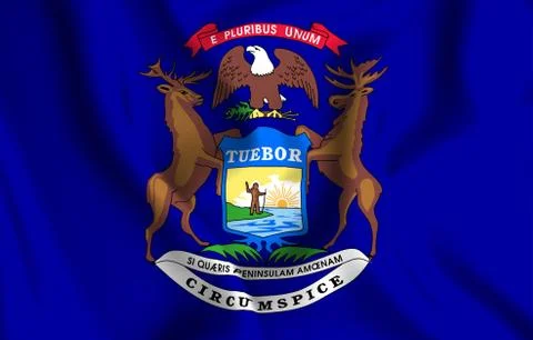 Michigan Stock Illustration