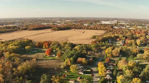 Michigan Peak Fall Stock-Footage 222197781