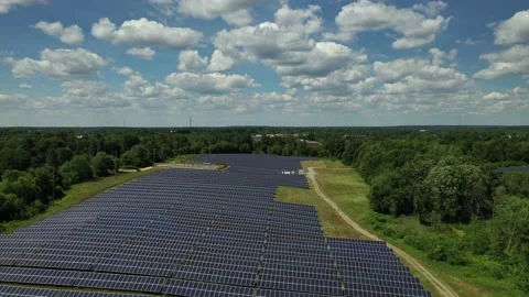 Michigan-Solar Stock Footage 148333994