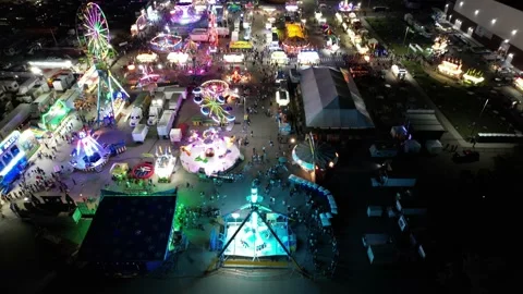 Michigan State Fair Stock Footage 208950287