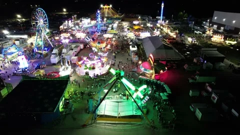 Michigan State Fair Stock Footage 208950303