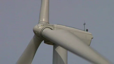 Michigan's renewable wind energy Stock Footage 666334