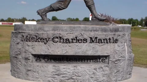 Mickey Mantle Pan Up Stock Footage 55270061