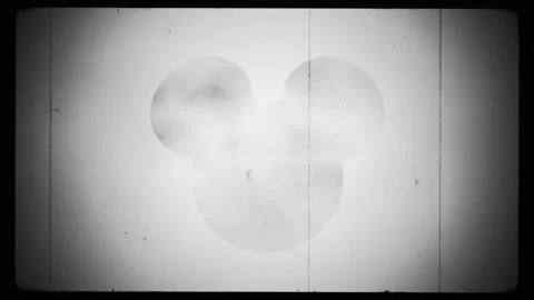 Mickey Mouse Silhouette | Stock Video | Pond5