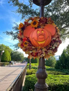 Mickey pumpkin Stock Photos