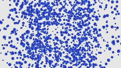 Micro Body Cell Explosion. Burst of Body Cell. Alpha Channel Stock Footage 289215582