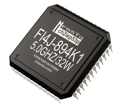 Micro chip artificial intelligence of learning digital component machine future. Stock Illustration