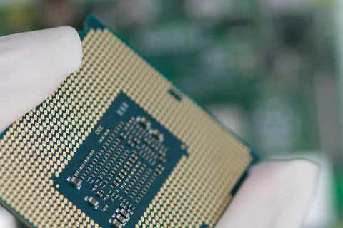 Micro chip Stock Photos