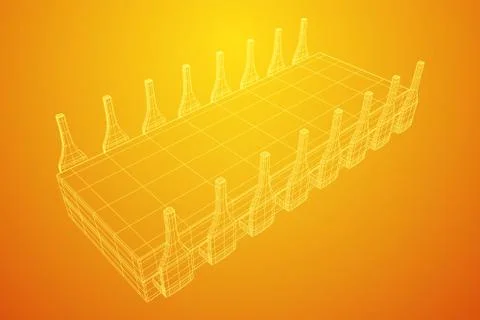 Micro-chip quantum processor Stock Illustration