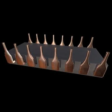 Micro-chip quantum processor Stock-Illustration