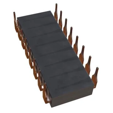 Micro-chip quantum processor Stock Illustration