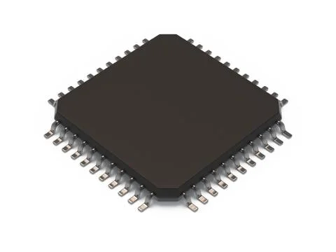 Micro chip unit 스톡 일러스트