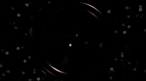 Micro cosmos black hole (loops) HD Stock Footage 6524011