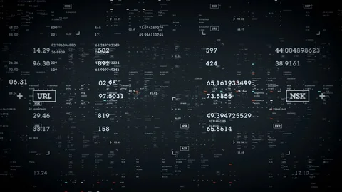 Micro Data Silver Stock Footage 76256971