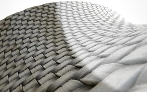 Micro Fabric Weave Comparison Stock Illustration