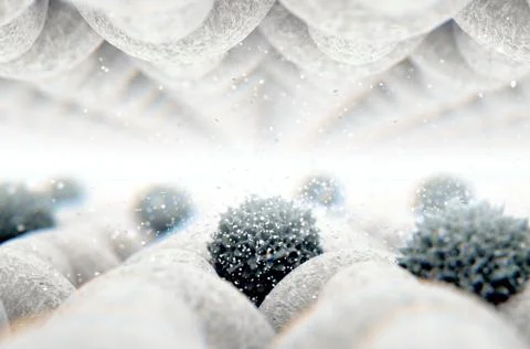 Micro Fabric Weave Stock Illustration