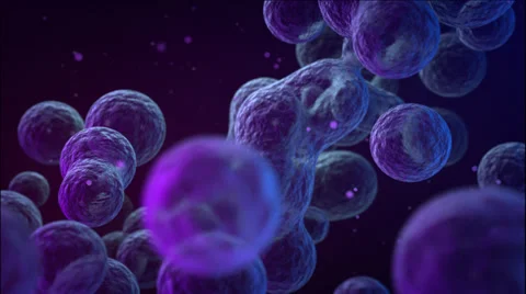 Micro molecular structure for genetic and medical scientific research Stockbeeldmateriaal 35871824