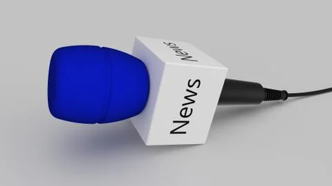 Micro news Illustrazione stock