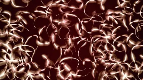 Micro Organic White Unknown Viruses Stock Footage