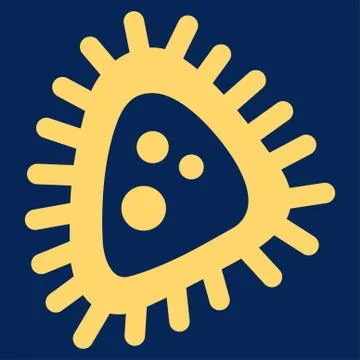 Micro Parasite Icon Stock-Illustration