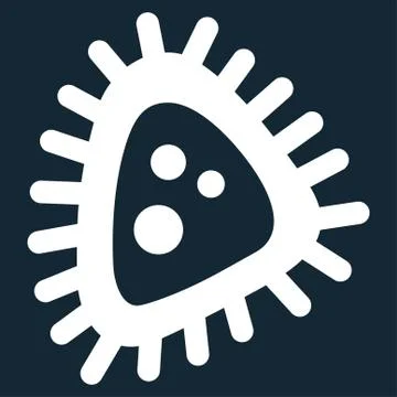 Micro Parasite Icon Stock Illustration