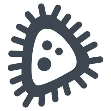 Micro Parasite Icon Stock Illustration