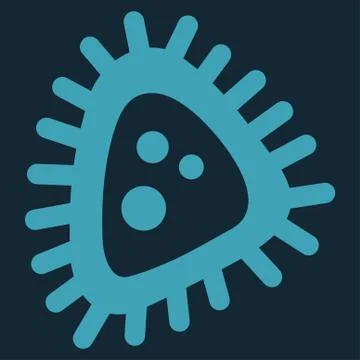 Micro Parasite Icon Stock Illustration
