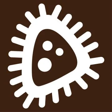 Micro Parasite Vector Icon Illustration