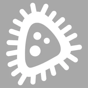 Micro Parasite Vector Icon Illustration