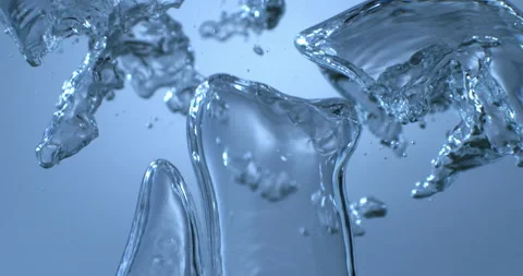 Micro particles molecules analyzed with microscope for research in laboratory Stock-Footage 269934243