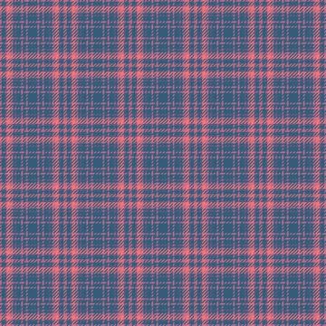 Micro plaid fabric vector, gift textile check texture. Table cloth backgrou.. Stock Illustration