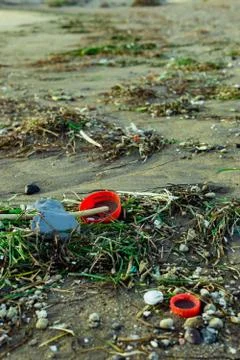 Micro plastic is a big problem Stock Photos