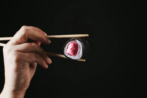 Micro plastic pollution of ocean, global problem Stock Photos