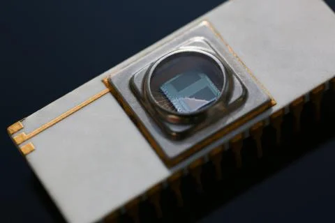 Micro processor technology Stock-Fotos