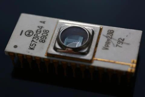 Micro processor technology Stock-Fotos