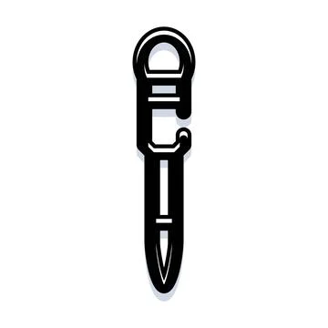 Micro pump device equipment with minimalist design Illustrazione stock