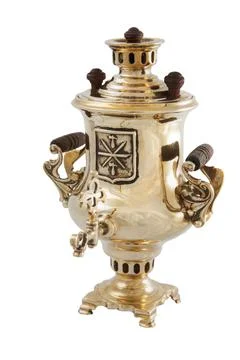 Micro samovar isolated Stock Photos